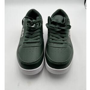 FILA A-Low Men's Sneakers Sycamore Green Burgundy Leather Court Shoes Size 11